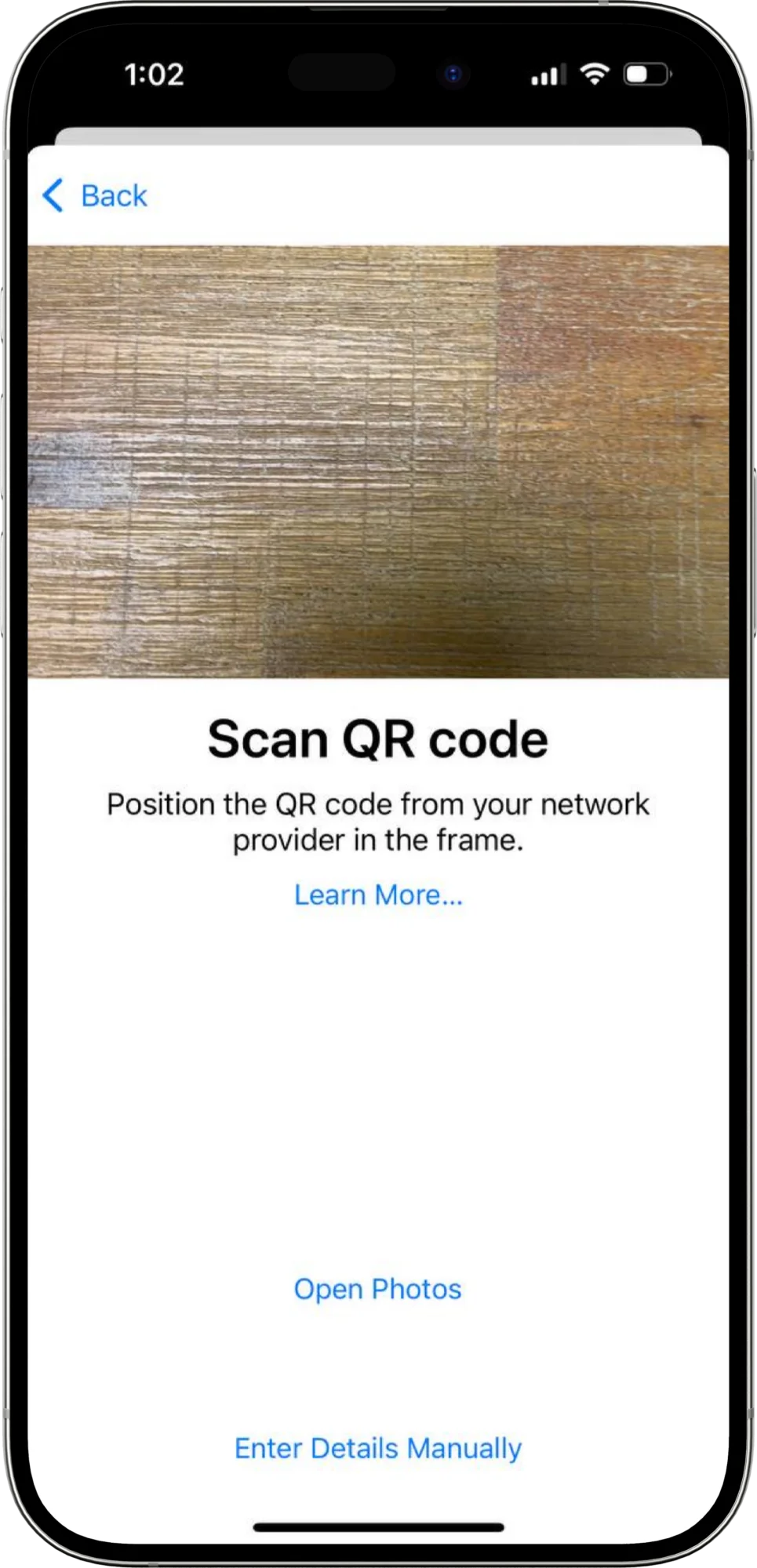 scan qr code new